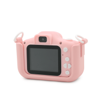 Детский фотоаппарат Kids Camera X5S (розовый) - 4