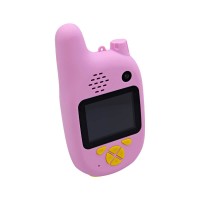 Детский фотоаппарат с рацией Walkie Talkie 2 (розовый) - 2